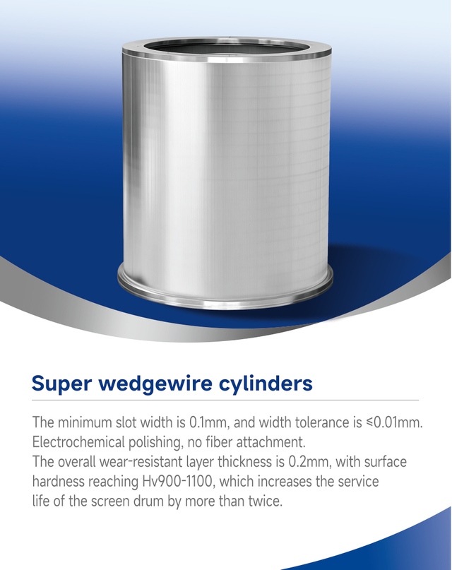Super Wedgewire Cylinders