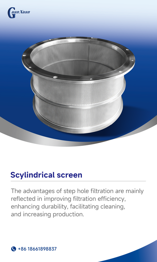 Scylindrical screen
